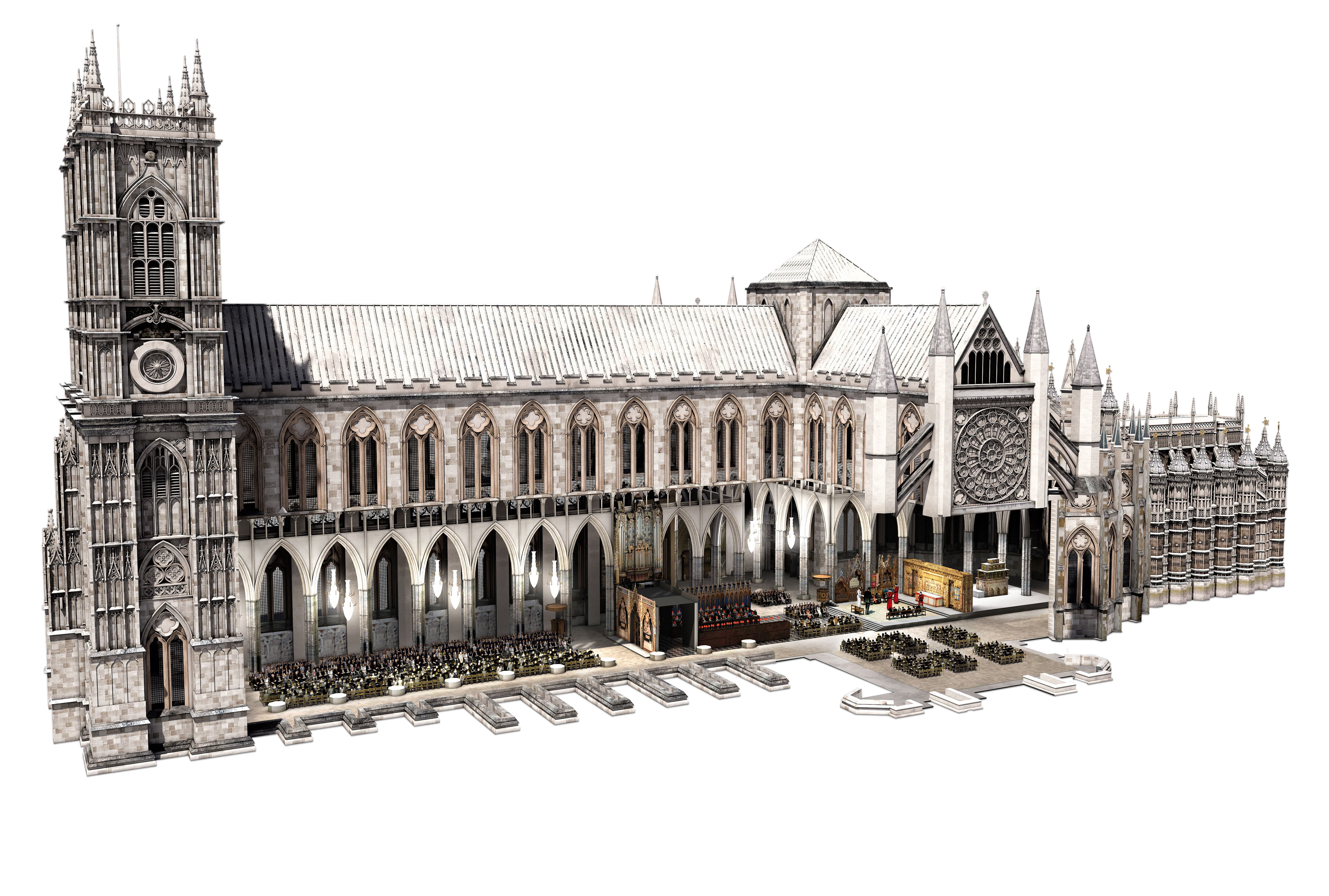 Westminster Abbey 3D-Model
